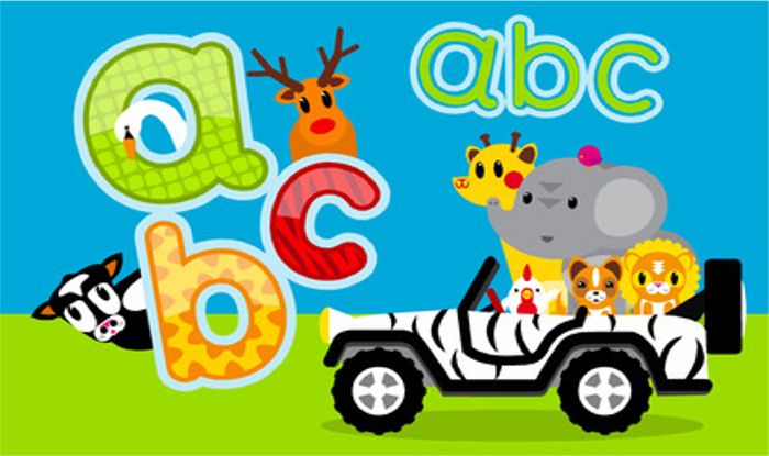 apiau cyw a'r wyddor
