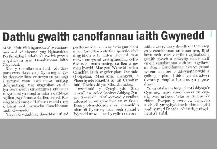 cambrian news article